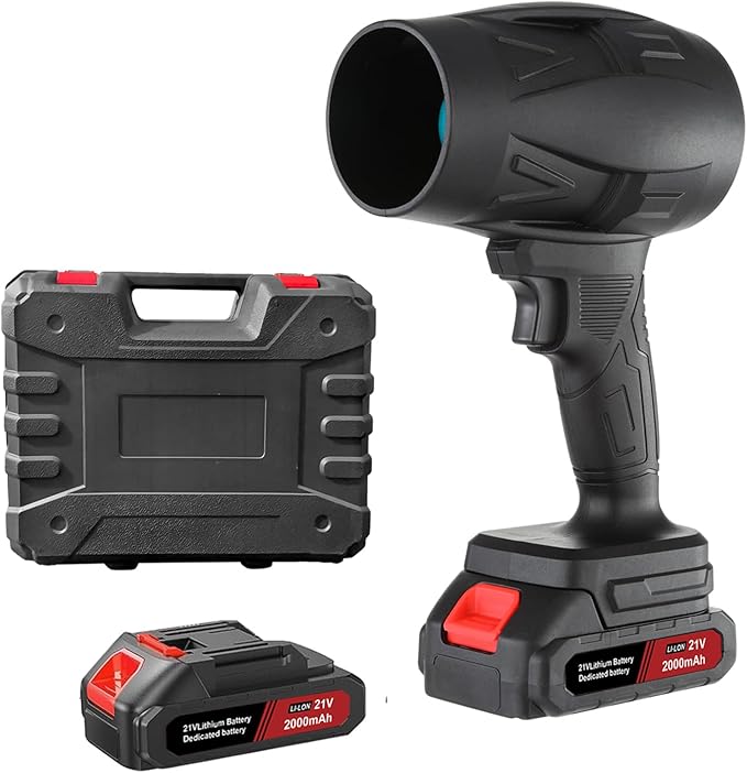 Soplador de Aire Turbo Inalámbrico con 2 Baterías y Maletín